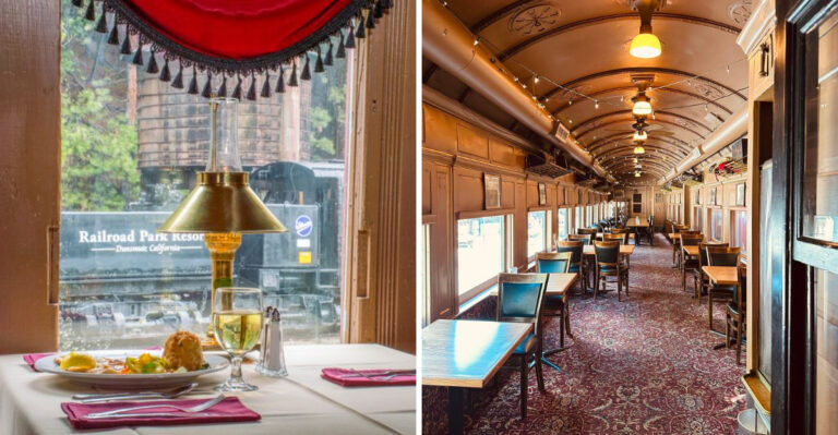 This Train-Themed Restaurant In California Turns Dinner Into A Storybook Experience