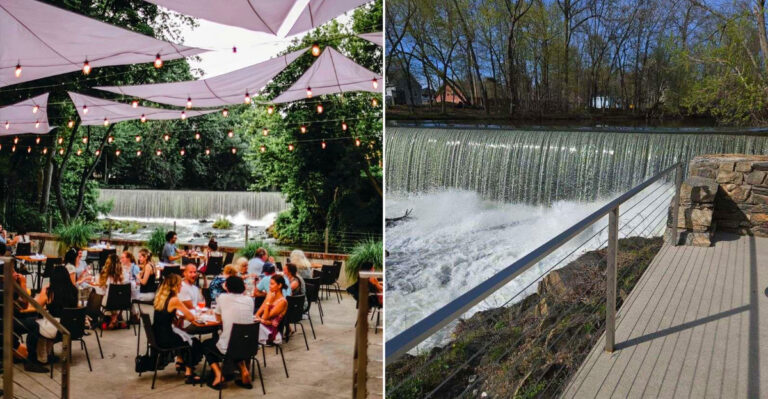 This Waterfall Terrace Restaurant Is One Of New York’s Most Memorable Dining Spots This Season