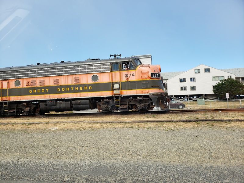 A Scenic Stop Along The Oregon Coast Scenic Railroad
