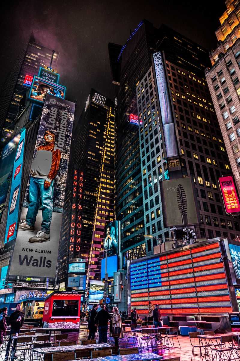 Get Dazzled In Times Square