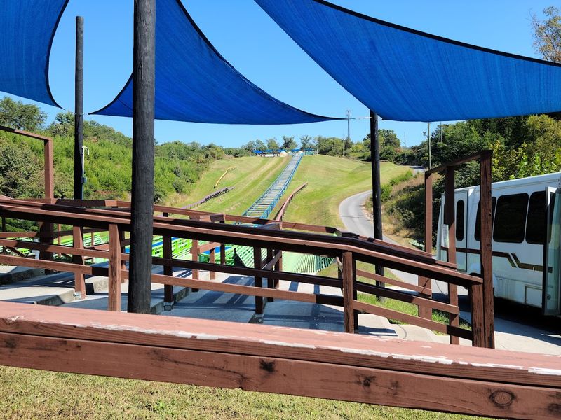 A Shuttle Ride To The Top Sets The Mood