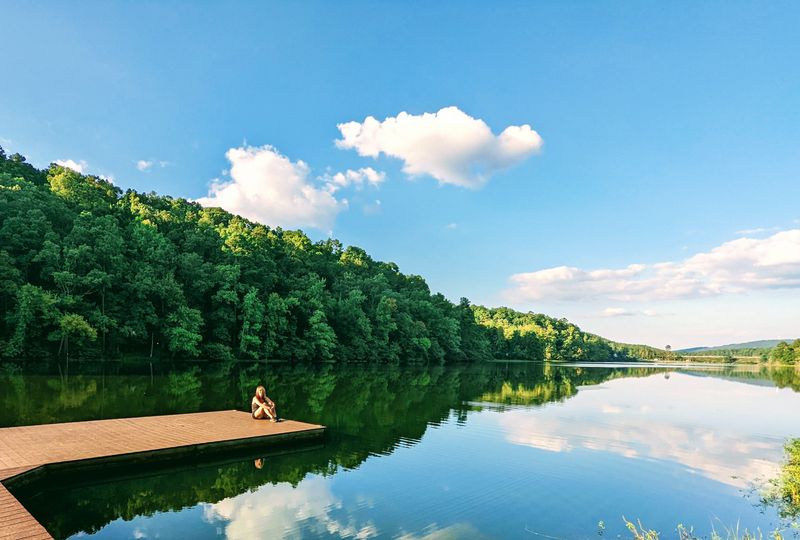 The Park's Size Allows Solitude Even On Busy Days