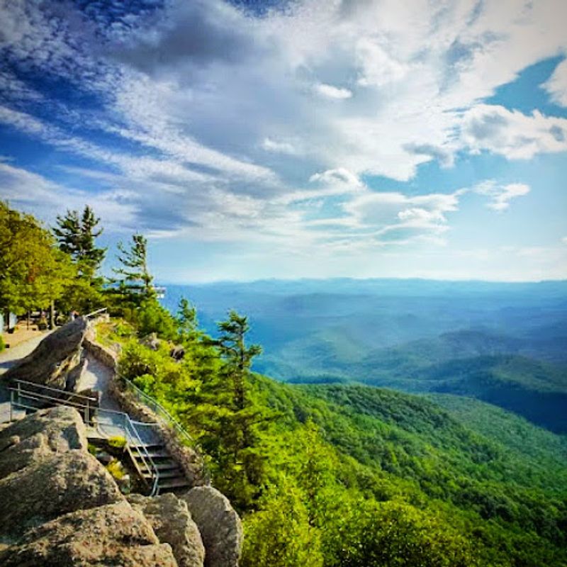 The Story Behind Blowing Rock's Famous Rock Formation