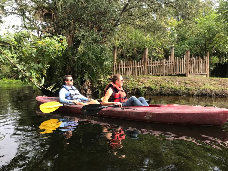 The Kayak Route Is Calm And Beginner-Friendly