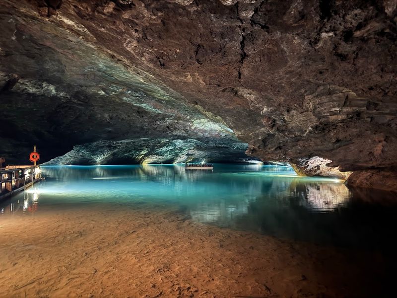 Take A Boat Ride On America's Largest Underground Lake