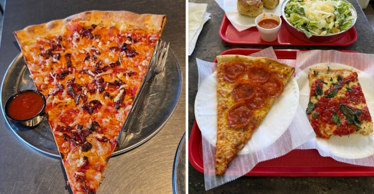 8 Florida Pizza Joints Where The Slices Are Bigger Than The Plate