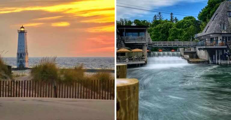 9 Peaceful Coastal Villages In Northern Michigan Travellers Often Pass Right By