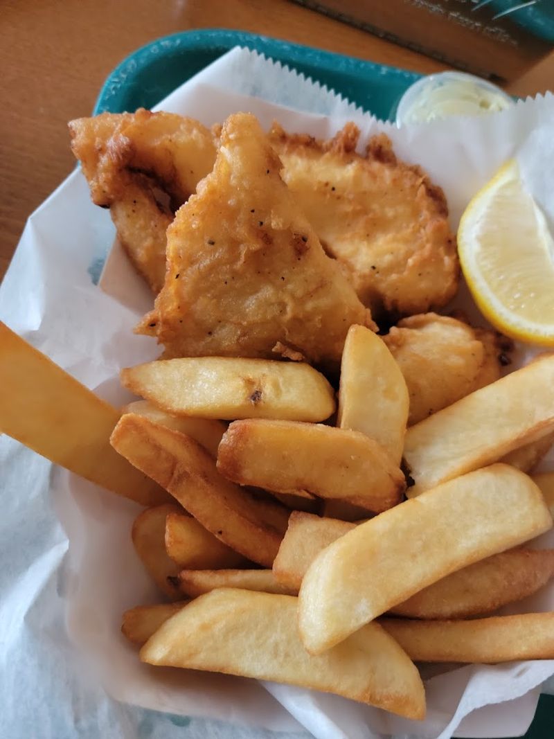 The Fish And Chips Are The Star Of The Menu