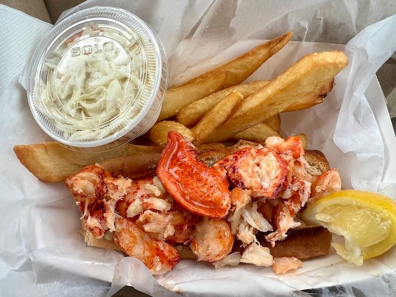 The Menu Offers Both Fried And Broiled Seafood