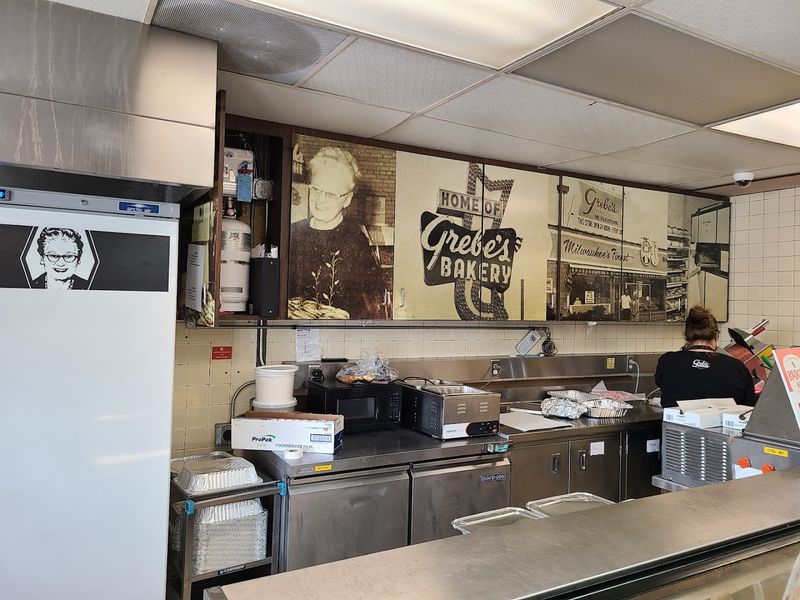A Bakery Case Filled With Traditional Pastries