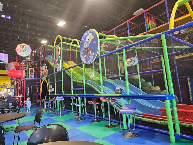 A Colorful Indoor Space That Feels Like A Kid's Dream Playground