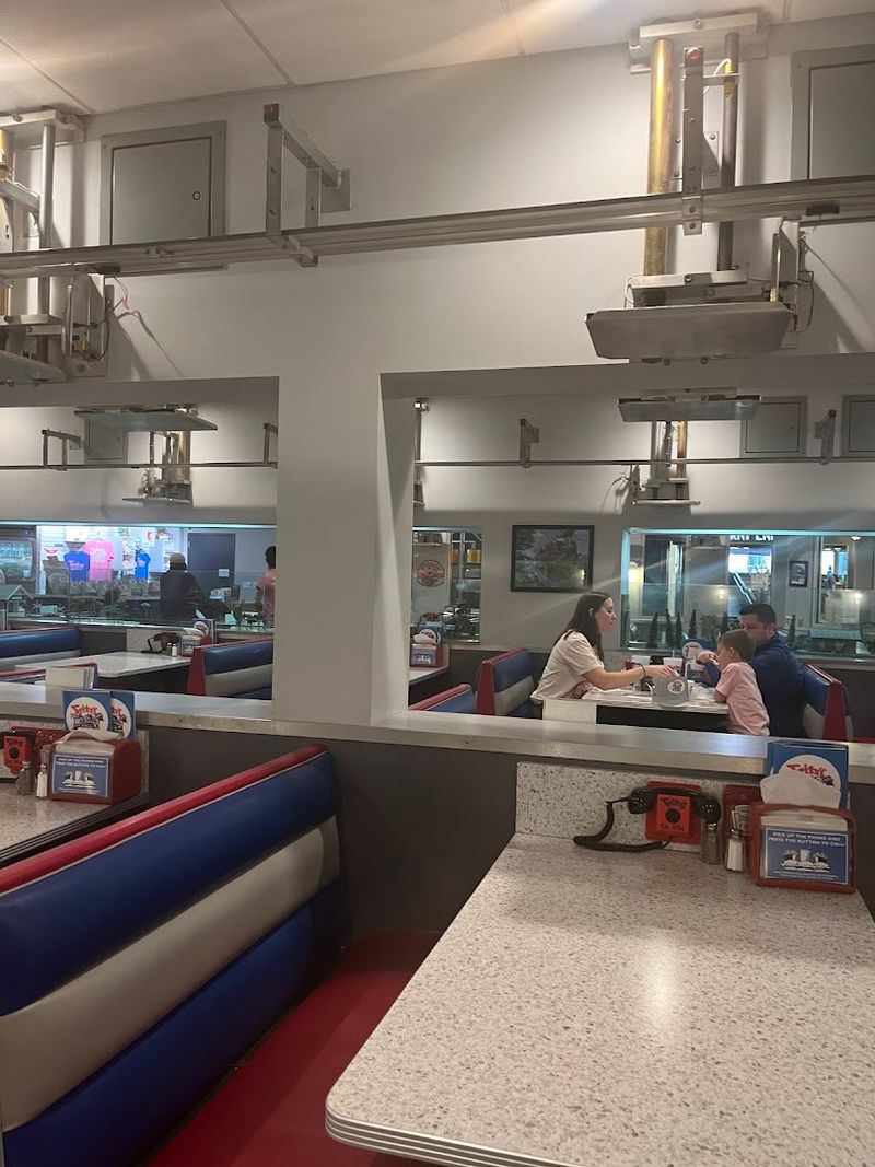 You Place Your Order Using A Telephone At Your Booth