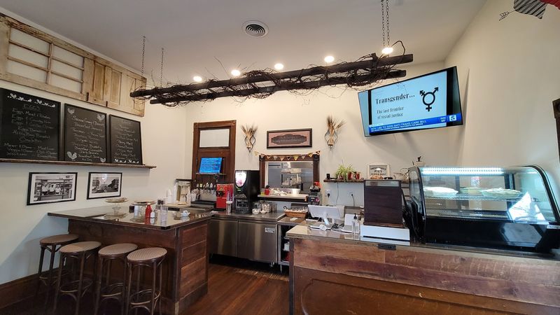 The Owner Katie And Her Sons Behind The Counter