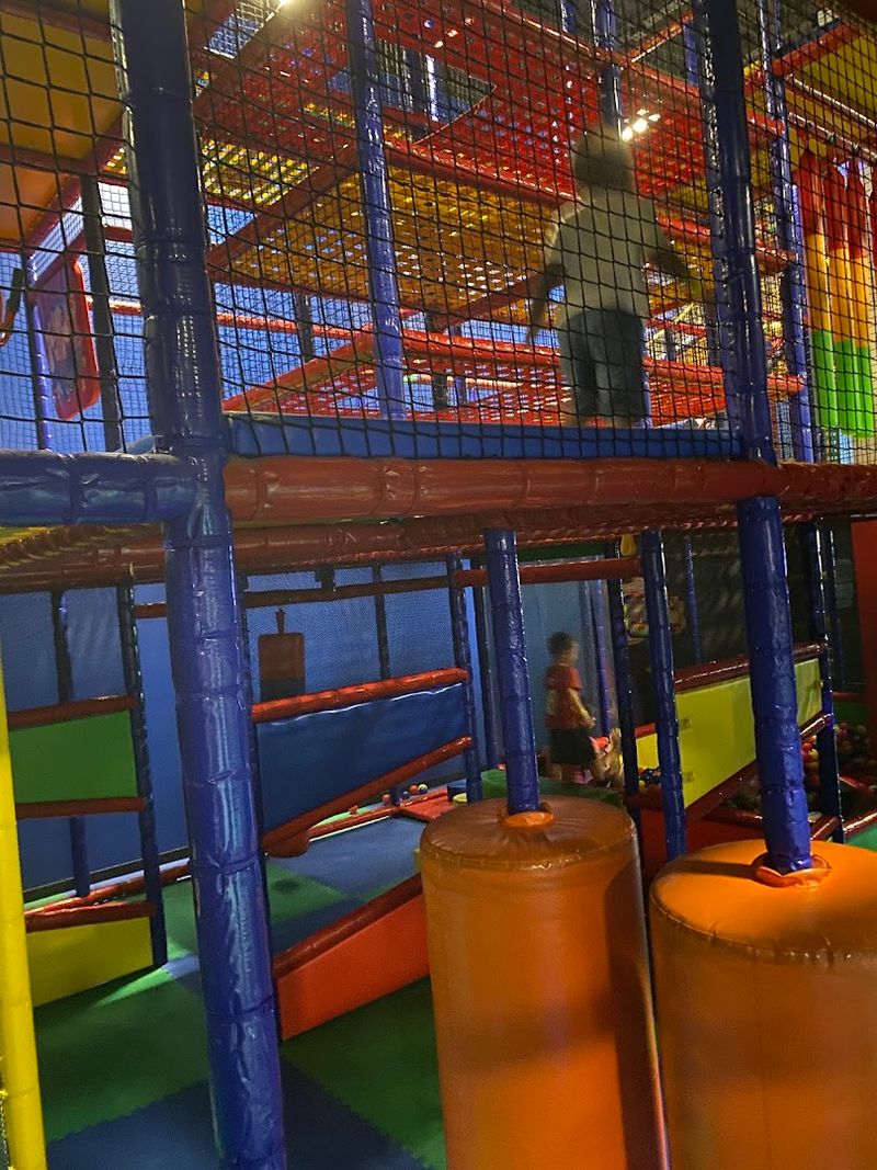 Multi-Level Play Structures Where Kids Can Climb, Slide, And Explore