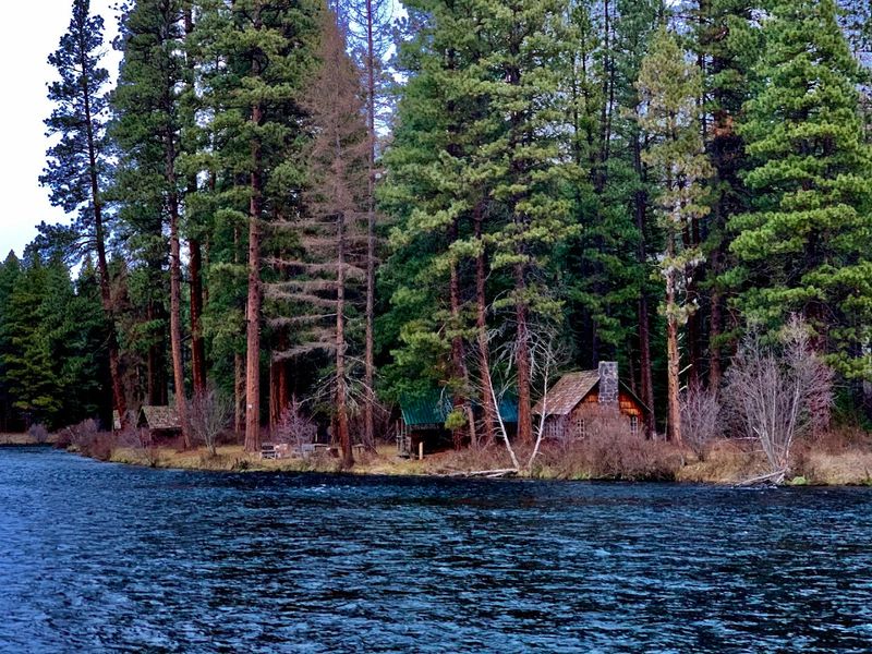 The River Eventually Flows Into Lake Billy Chinook