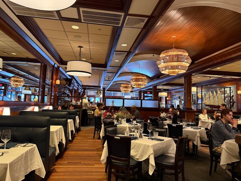 A Dining Room With A Warm Coastal Atmosphere