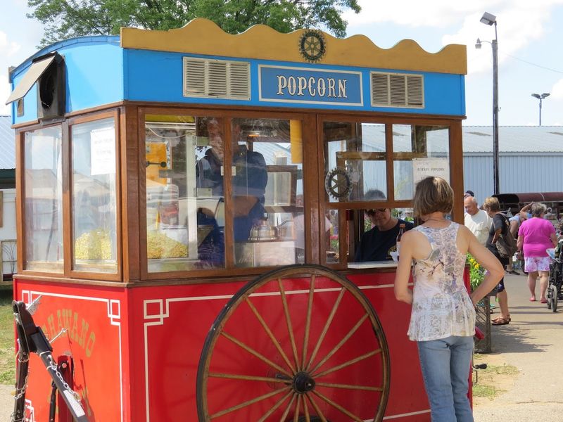 Food Stands And Local Vendors Add To The Lively Atmosphere