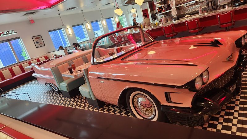 Classic Cars Turned Into Dining Booths