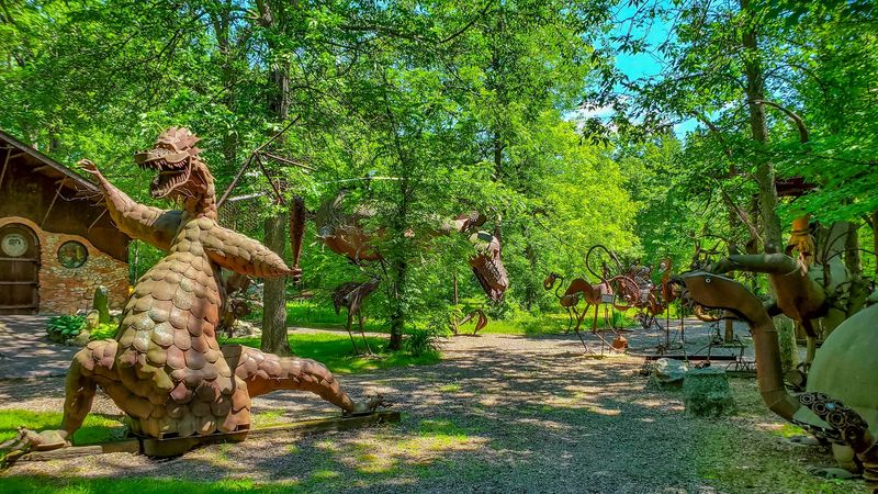 Massive Iron Dragons Steal The Show