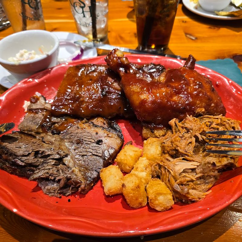 Real Pit-Smoked BBQ Cooked Low And Slow