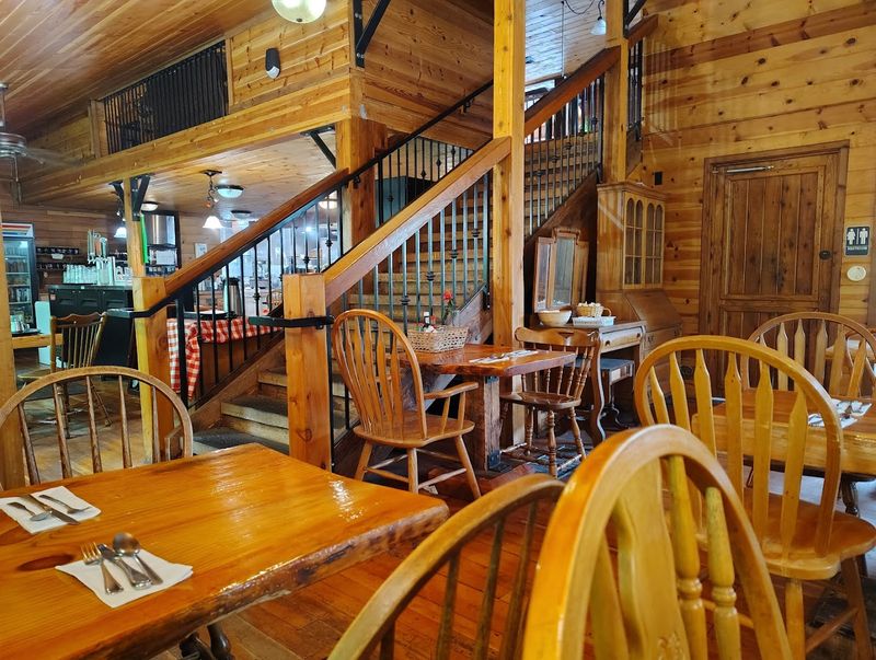 A Cozy Log Cabin Setting With Over A Century Of History