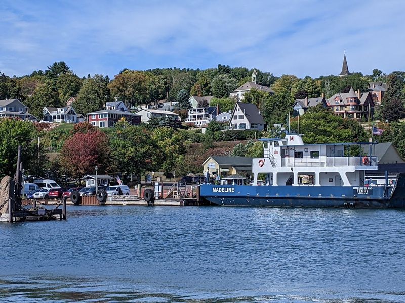 The Scenic Ferry Ride To Madeline Island