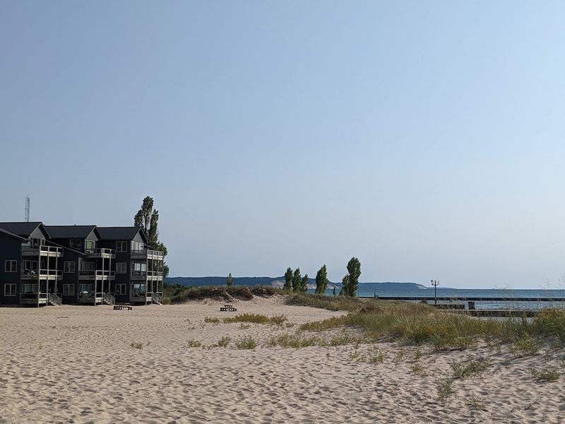 Frankfort Beach Offers Beautiful Lake Michigan Sunsets