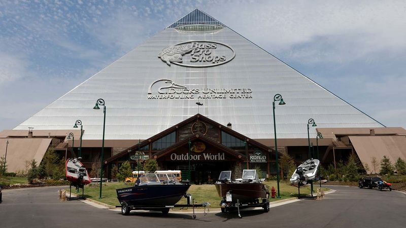 The Pyramid At Bass Pro Shops