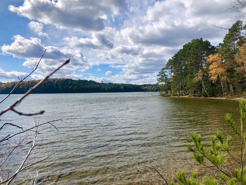 The Lakefront Makes A Perfect Rest Spot After The Walk