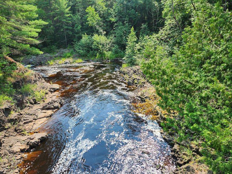 Ancient Lava Flows And Deep River Gorges