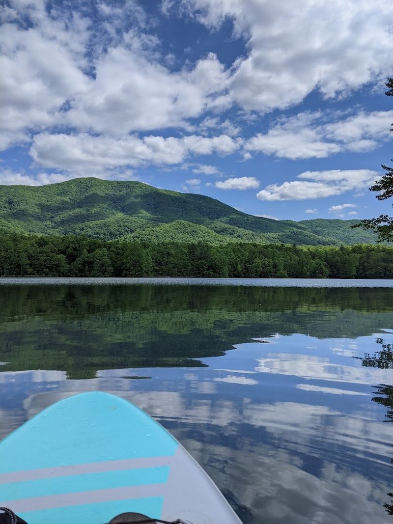 Indian Boundary Lake And The Three-Mile Trail Around It