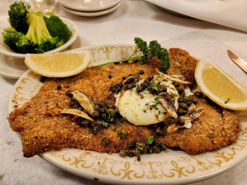 Schnitzel Prepared With Traditional German Techniques