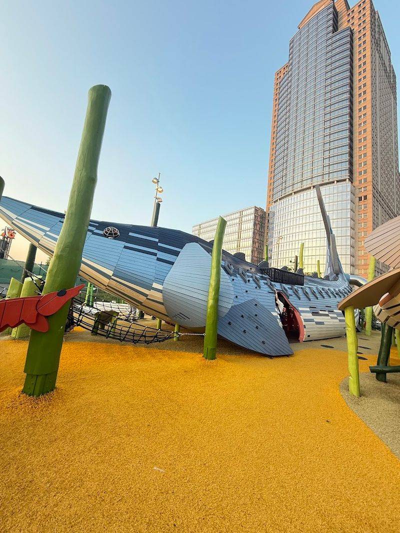 The Whale Playground Structure That Older Kids Claim As Their Own
