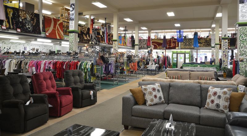 Friendly Local Thrift Store Supporting Sustainable Shopping