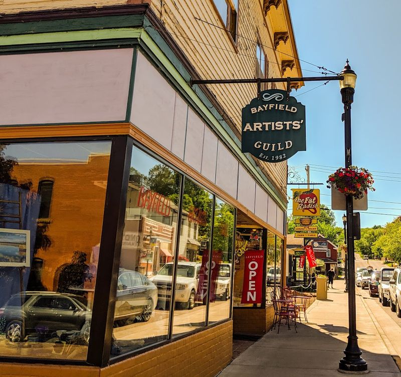 A Small Arts Community With Galleries And Local Studios