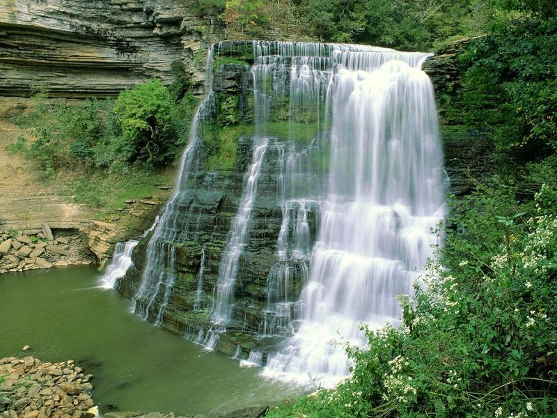 Burgess Falls, Sparta