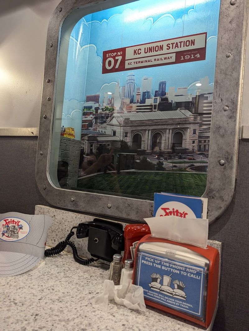 The Entire Restaurant Is Designed Around A Working Rail System