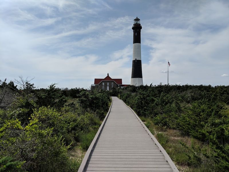 Walk The Fire Island Lighthouse Boardwalk