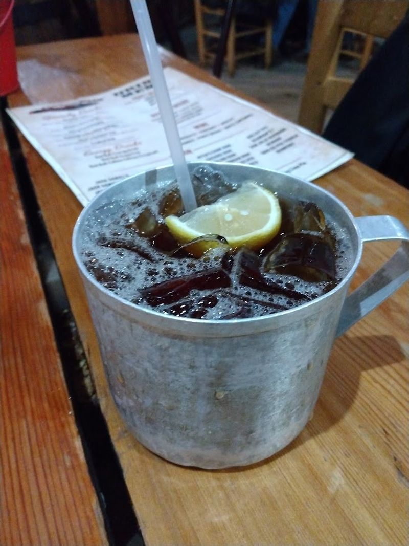 The Metal Cups And Unique Serving Style