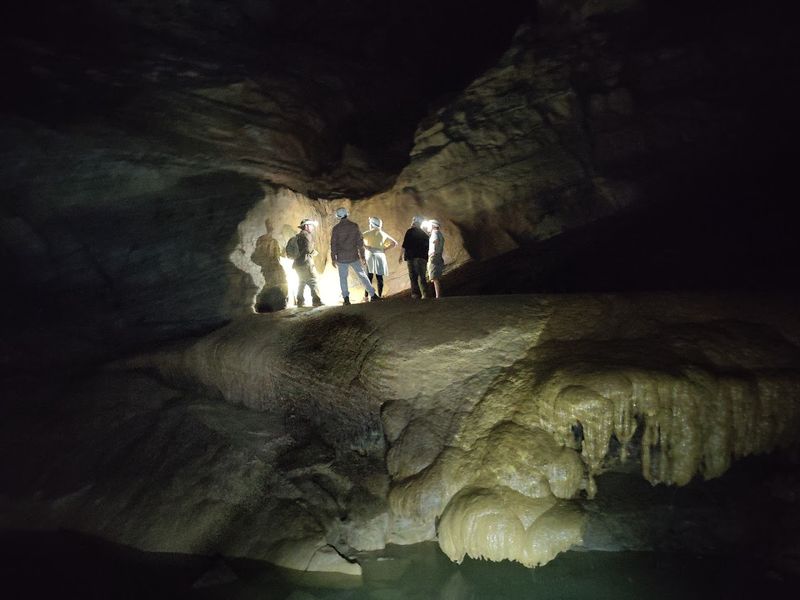 Rappel Down A Hidden Underground Waterfall