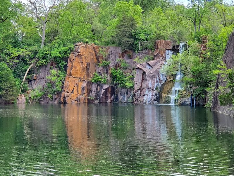 Built Around Historic Granite Quarry Pits