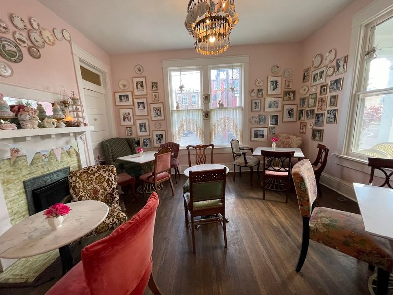 Vintage Decor And Tearoom Atmosphere That Sets The Mood