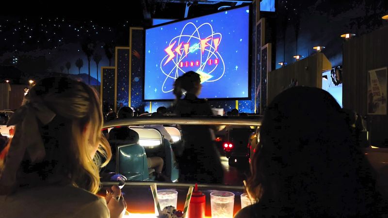 Classic Movie Clips And B-Movie Trailers Light Up The Giant Screen