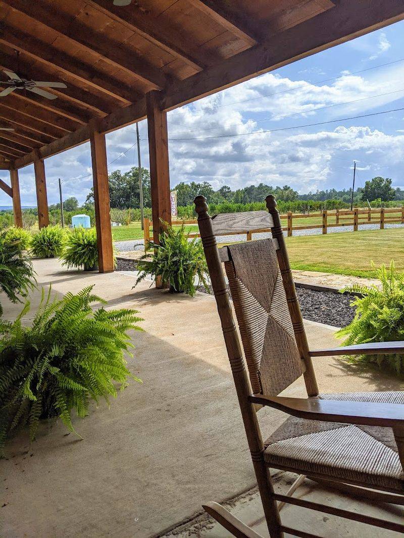 The Charm Of The Shed: Peach Ice Cream And Hospitality