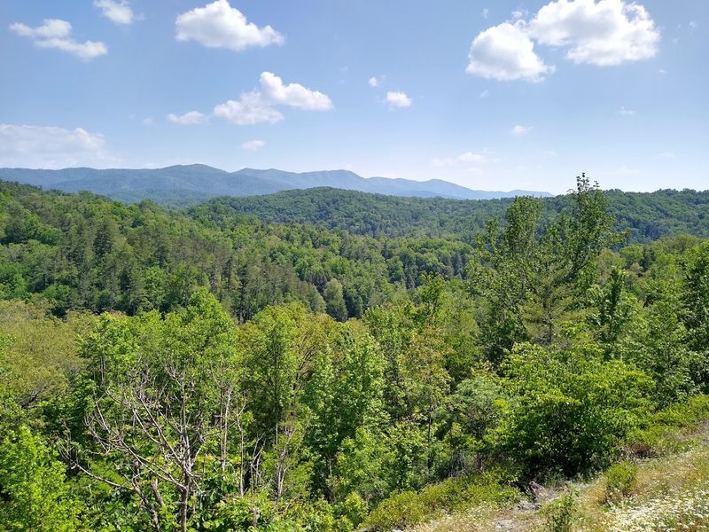 Driving The Cherohala Skyway From The Campground