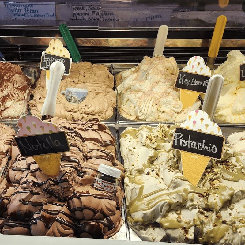 Fresh Gelato That Adds A Sweet Finish To The Meal