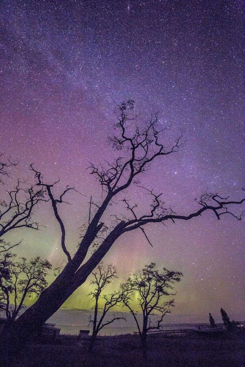 Milky Way Views Over Lake Michigan