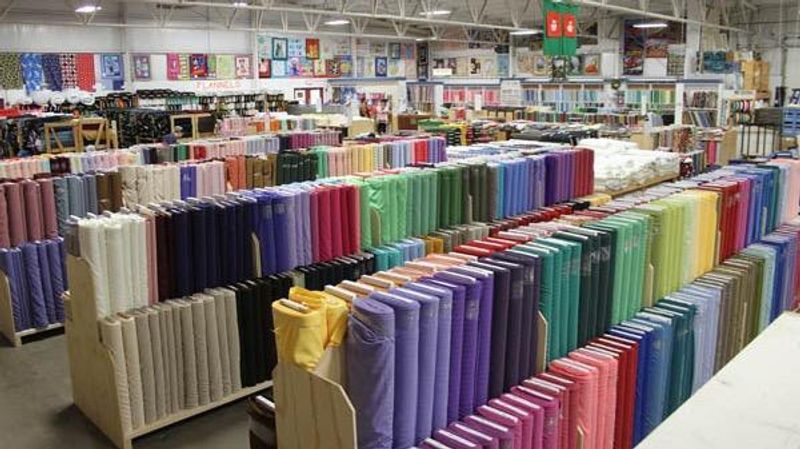 Known For Its Floor-To-Ceiling Fabric Displays And Endless Variety