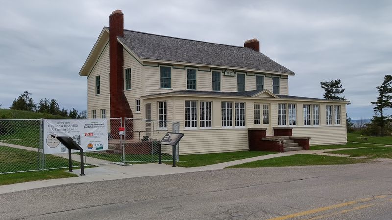 Historic Buildings From A 1800s Shipping Village