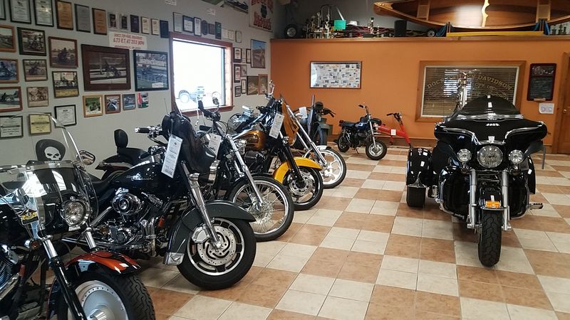 Rare Combination Of Motorcycles And Muscle Cars